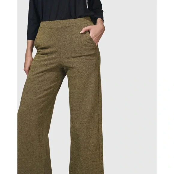 NEW Alembika Essential Cropped Pants Honey Womens 6-8 - Picture 4 of 16
